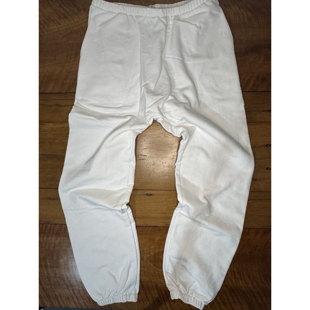 Yeezy SP-06 No Print Sweatpants White Size 2‎ Kanye West Elastic Waist